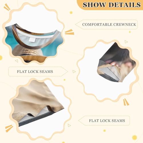 Kawaii Opossum Beach Boys Rash Guard Long Sleeve UPF 50+ Boys Swim Shirt Quick Dry Shirt for 3-12 Years3