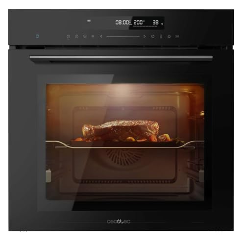 Cecotec Forno Integrabile 60 cm Bolero Hexa SM406000 Glass Black A+. 2900 W, 72 L, 12 funzioni con...