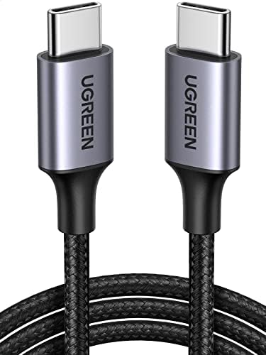 UGREEN USB‑C auf USB‑C Kabel 60 W Schnellladekabel mit USB‑PD 3.0 / PPS | kompatibel mit iPhone 17, MacBook Pro/Air, iPad Pro, Galaxy S26 usw( 1M )