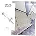 Yardenfun Diy Stair Railing Support Metal Stair Hand Railing Brackets outside Hand for