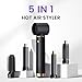 5 in 1 Hair Styler Air Styler, 1000w Föhnbürste Set mit Air Lockenstab,Professioneller Haarstyling Geräte, Ionen Haarstyler Rundbürstenföhn für Haar Volumen,Trocknen,Glätten