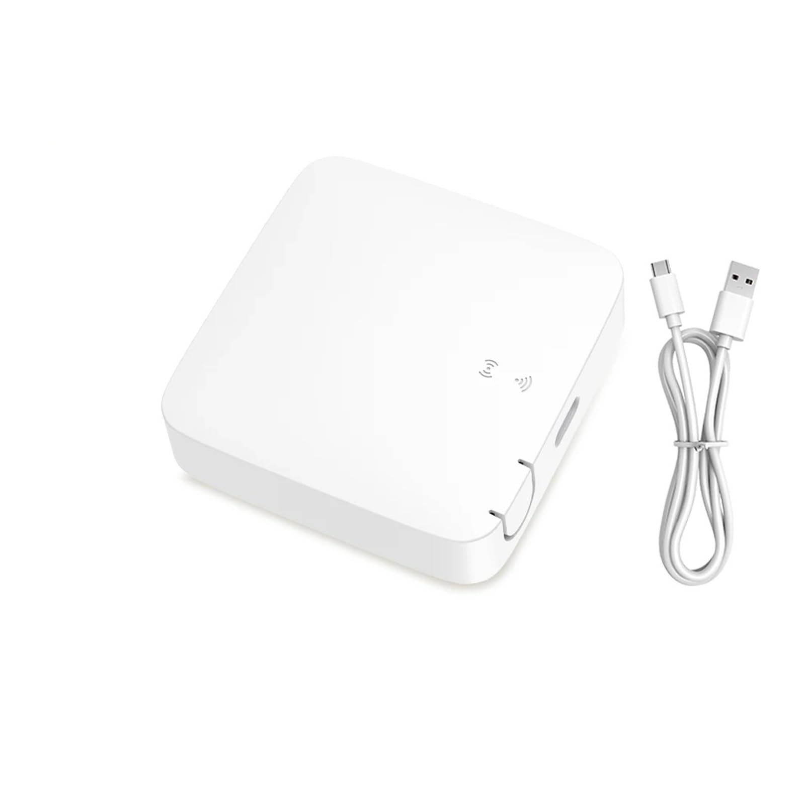 Smart Tuya Wifi/ZigBee3.0 Radiator Actuator TRV Programmable Thermostatic App Remote Temperature Controller(Zigbee USB Hub)