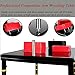 Arm Wrestling Competition Table, Professional Standard Arm Wrestling Battle Table, Strength Training Upper Body Machine, Home Gym Equipment for Arm Training(Red)
