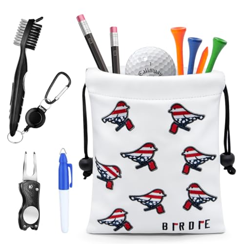 Aliennana Leather Golf Valuables Pouch