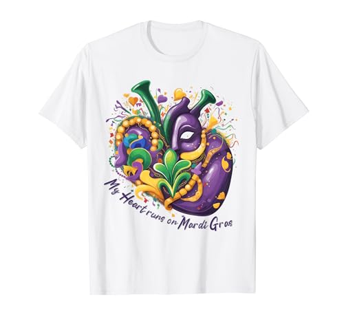 Funny Mardi Gras Parades Costume Mardi Gras Carnival T-Shirt
