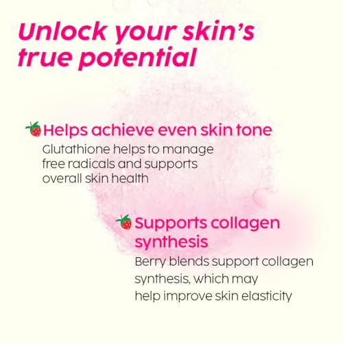 Image of PLIX - THE PLANT FIX Glutathione Effervescent Tablets for Clear, Glowing & Youthful Skin | 500mg Glutathione, Vit E & Hyaluronic Acid | No Maltodextrin, No Sugar | Pack of 1 (15 tabs) | Watermelon