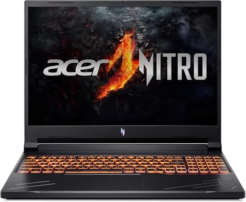Image of acer Nitro V AI Gaming Laptop | AMD Ryzen 5 240 AI Capable Processor | NVIDIA GeForce RTX 5050 8GB | 16 inch WUXGA IPS 180Hz Display | 32GB DDR5 | 1TB Gen 4 SSD | Wi-Fi 6E