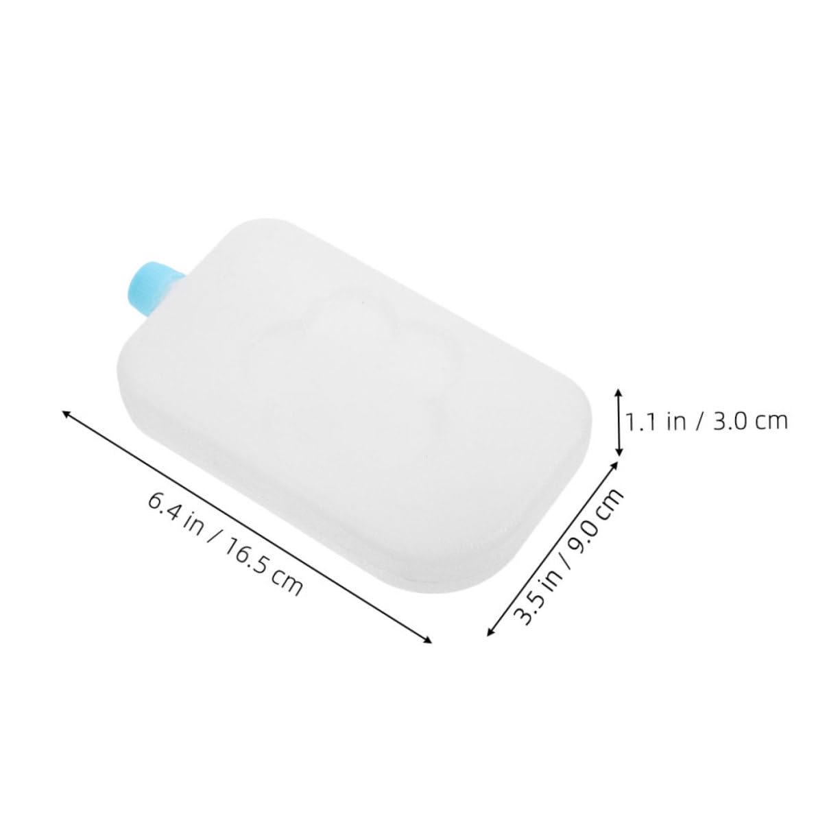 STOBOK 6pcs Reusable Ice Packs for Coolers Efficient Freezer Blocks for Lunch Boxes and Cool Bags Prolonged Cooling Performance for Home Office and Outdoor Use