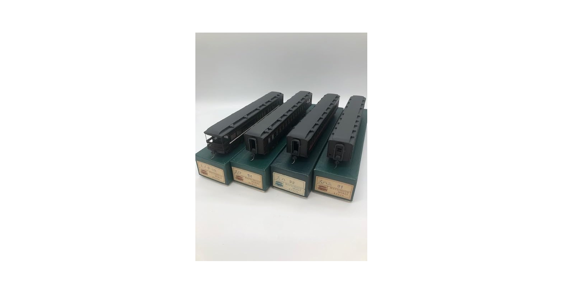 Amazon | S1282 MATSUMOTO MOKEI ×4点 HO ゲージ スハニ31 スハ