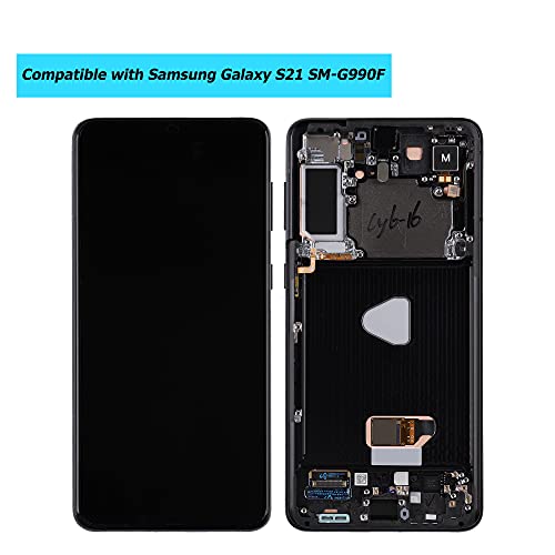 Pantalla táctil Dynamic AMOLED 2X fluida para Samsung Galaxy S21 G990F con kit de reparación 2