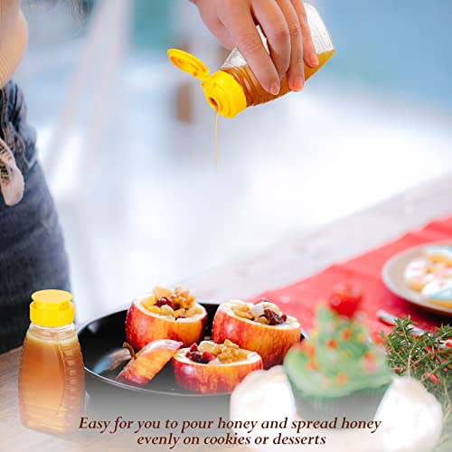 Eccliy 32 Pcs Clear Honey Bottles