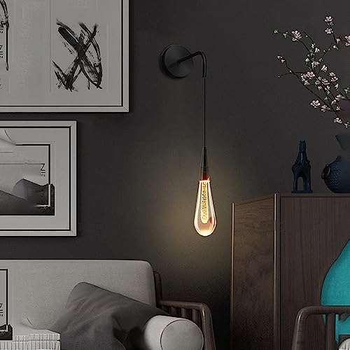 Mjsdjof Lampada da parete a goccia creativa