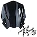 TaTonCycle Windshied Windscreen fit for B-M-W G310R G 310R G 310 R 2016 2017 2018 2019 2020 2021 2022 2023 2024 Pare-brise Motorcycle Accessories Wind Deflectors (Black Smoke)