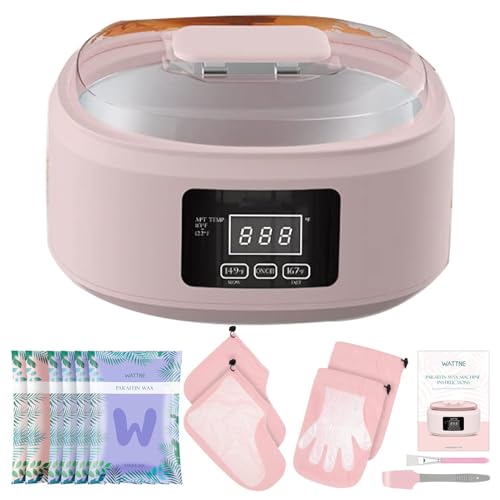 Máquina de cera de parafina para mãos e pés - Conjunto hidratante de aquecedor de cera de parafina c