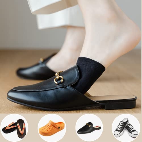 Image of Soxbang 6 Pairs Toe Topper Socks Women Half Peep Toe Socks Sweat-absorbent Hosiery Non-Slip Invisible