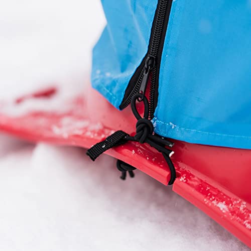 Pelican Baby Sled Deluxe with Weather Shield - Toddler Sled for Snow, Durable for Winter Sledding - Ages up to 24 Months - image 2