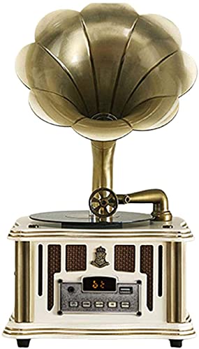 Tourne-Disque, Haut-Parleur Bluetooth rétro, Haut-parleurs en Forme de Gramophone, Platine Vinyle Vintage avec Haut-parleurs sans Fil, entrée auxiliaire/FM 3,5 mm (B Taille Unique) - Les Beatles, Paul McCartney, John Lennon, RIngo Starr, George Harrison Tourne-Disque, Haut-Parleur Bluetooth rétro, Haut-parleurs en Forme de Gramophone, Platine Vinyle Vintage avec Haut-parleurs sans Fil, entrée auxiliaire/FM 3,5 mm (B Taille Unique)