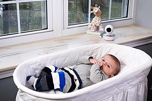 Motorola Nursery VM 855 Connected WIFI video baby monitor - with Motorola Nursery App and 5-inch parent unit - night vision, temperature and two-way talk