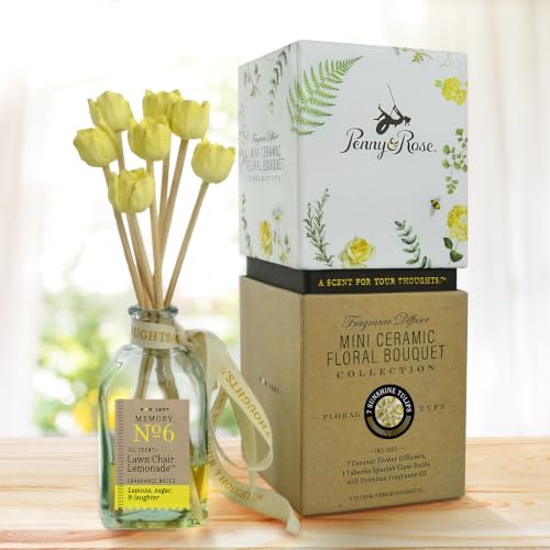 Difusor de aroma cerámico Penny & Rose Tulip miniatura 3