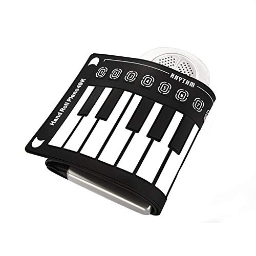 Tissting Rolling Up Piano Portable Pliable 49 Touches Clavier éLectronique Haut Parleur IntéGré DéMonstration Song Hand Roll Piano(Argent) - Les Beatles, Paul McCartney, John Lennon, RIngo Starr, George Harrison Tissting Rolling Up Piano Portable Pliable 49 Touches Clavier éLectronique Haut Parleur IntéGré DéMonstration Song Hand Roll Piano(Argent) – Image 7