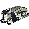 Waterproof Sports Boot/Shoe/Travel Bag for Football Cricket Rugby Golf Toiletry Gym for Men/Women (Camo Grey)