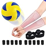 Vefungyan Volleyball arm Sleeve Finger Protector: Volleyball Hitting Passing Compression Forearm Sle