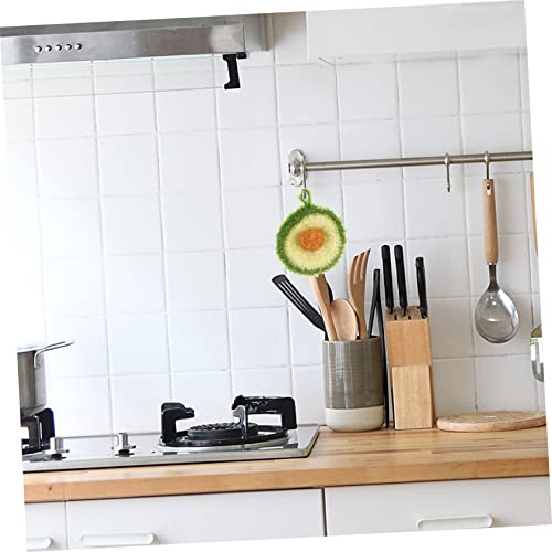 Esponjas para fregar cocina con divertidos diseños de frutas en pack de 5 unidades 7