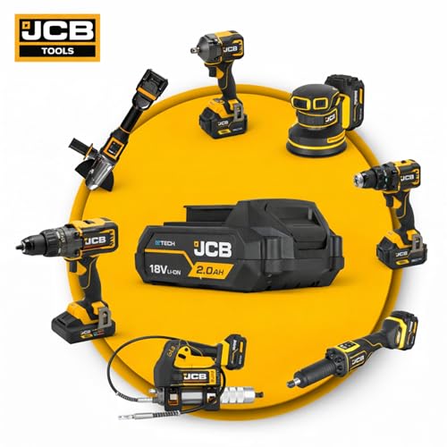 Batterie Lithium-ION 18 V JCB E-Tech à charge rapide et légère - 7