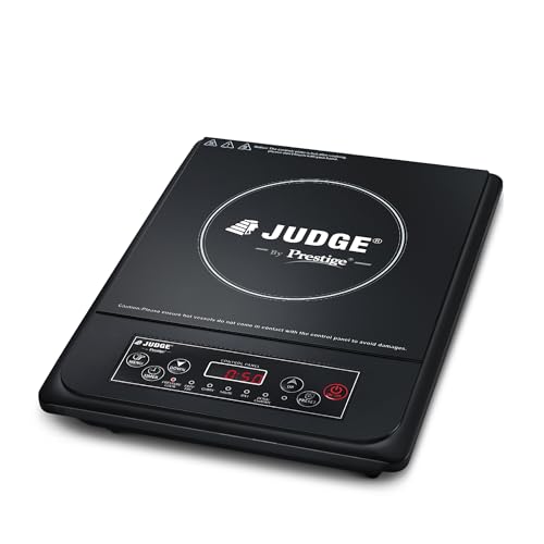 Image of Judge by Prestige 1200W JEA 200 Induction Cooktop |Pre-Set Menu Option |Easy to Clean Design