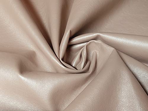 Tissu imitation cuir champagne métallisé 10 m idéal pour réfection de chaises et canapés