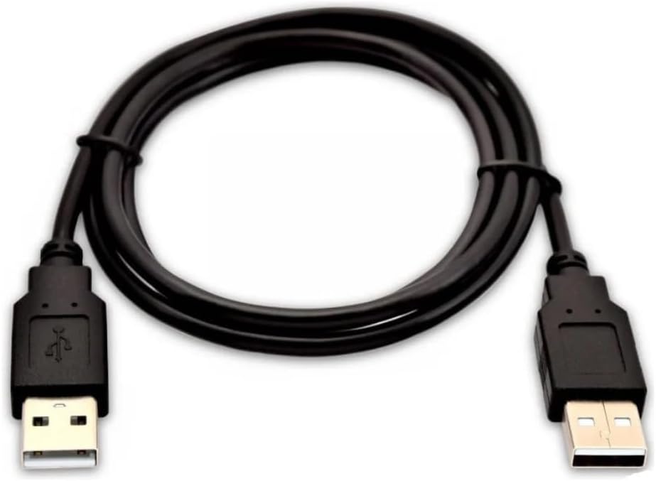 Cabo USB Macho para USB Macho 2.0, 1,5m, Cor Preta – Alta Velocidade e Durabilidade Premim