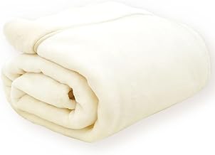 Nishikawa Blanket, Single, Made in Japan, Extra Long Fur, 2-Piece Blanket, White Blanket, Premium, Fluff Part: 100% Acrylic, Single 55.1 x 78.7 inches (140 x 200 cm), Anti-static, Antibacterial,