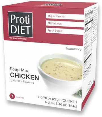 Protidiet Creamy Chicken Soup Mix (7 Pouches) by Protidiet