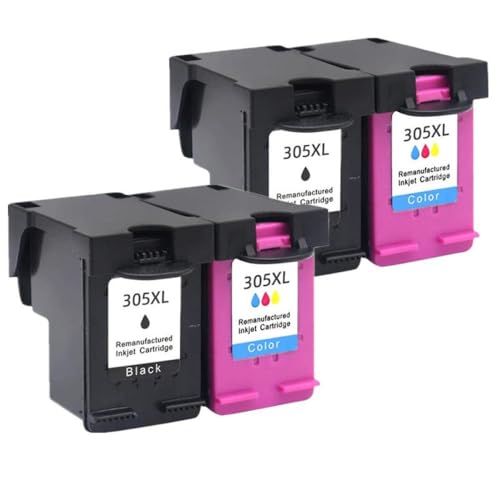 Cartouche d'encre 305 XL haute capacité pour des impressions nettes et durables sur DeskJet
