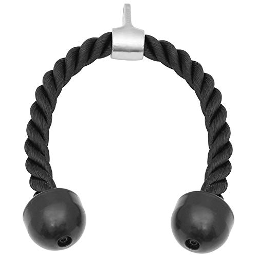 Trigger Heavy Duty Tricep Rope Attachment Pull Down, Extension Multi Gym Bodybuilding Cable Fitness Equipment (B092JFKQG9) Amazon Price History, Amazon Price Tracker