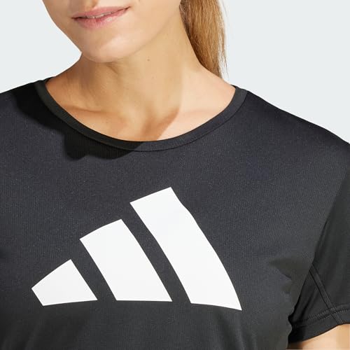 Image of adidas Women's Polyester Geometric Regular Fit T-Shirt