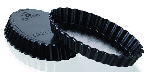 Blister de 12 tartelettes oblongue exoglass cannelée professionnels
