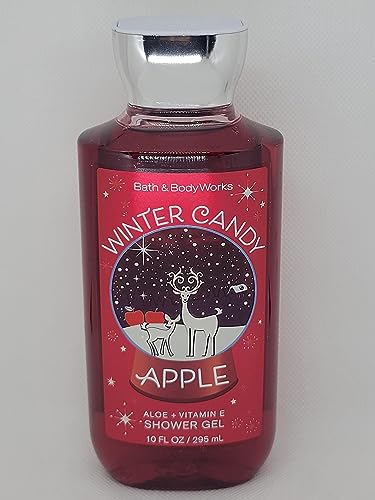 Bath & Body Works Winter Candy Apple Shower Gel Gift Sets For Women 10 Oz (Winter Candy Apple) - Image 3