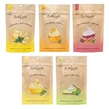 Buttermints The Bestsellers, Butter Mints Yellow Gold Candy Minty Gluten-Free Soft Taste, Unexpectedly Scrumptious (5 Pack)