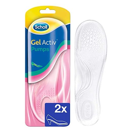 Scholl Gel Activ Einlegesohlen für Pumps und Schuhen mit Absätzen bis 5.5cm, passend für Schuhgröße 35-40.5, 1 Paar