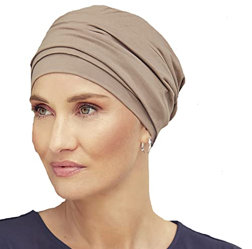 Bandeau Nomi Christine Headwear turban léger pour masquer la chute de cheveux avec style
