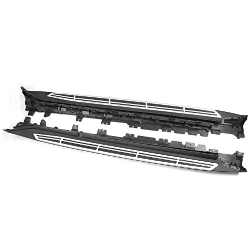Estribos laterales para BMW G05 X5 2019-2026 aluminio pulido miniatura 1
