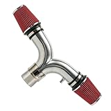 KAX 3.5 inch Cold Air Intake System Kit Replacement for 1997-2000 Corvette 5.7L, Red