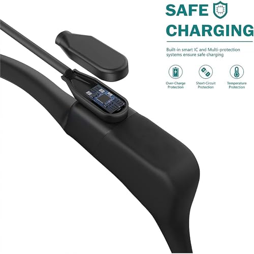 Chargeur casque conduction osseuse SAMVEK OPENEAR Bone X2 Lamshaw câble magnétique x2