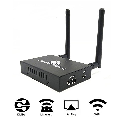 Ivishow Car WiFi Display Mirabox, 2.4G+ 5G Wireless Airplay Miracast DLNA Cast Screen