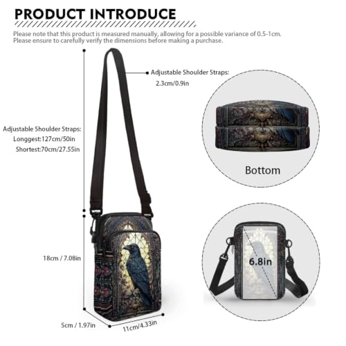 Image of Xpyiqun Small Crossbody Bag Women Phone Purses Sling Shoulder Handbag Cross Body Pouch Wallet Bags