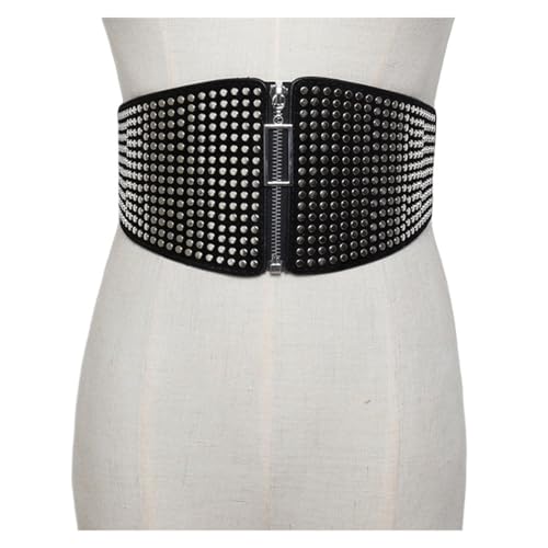 Wide Elastic Corset Belt Female Waist Plus Size Stretch Cummerbunds for Women Waistband for decoration