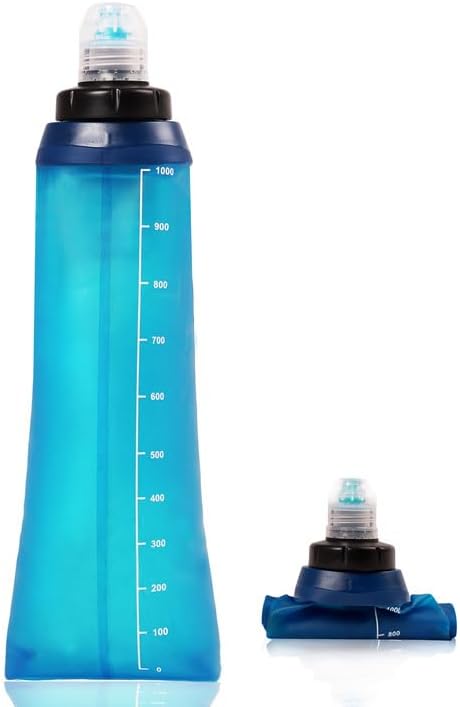 Colocador de agua portátil de 1.0L, filtro de agua al aire libre para mochileros, filtro de agua plegable para senderismo, filtro de agua, mochila