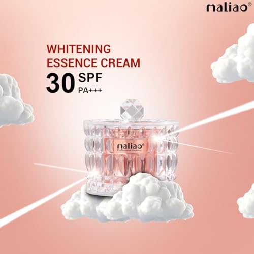 Image of Maliao Whitening Essence Cream SPF 30 PA+++ - Brightening, Hydrating, and Sun Protection (50g)