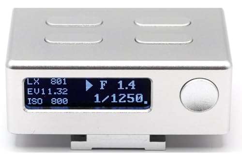 KEKS by antonKUNZE KM02 digitaler Belichtungsmesser Light Meter Silber